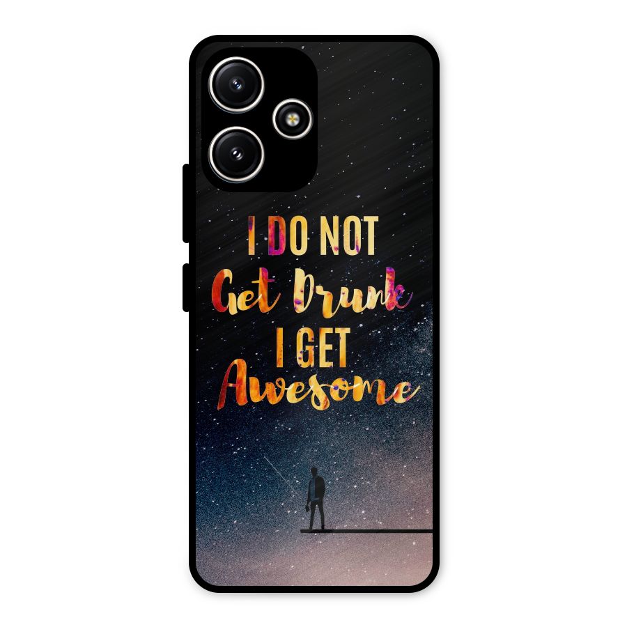 Get Awesome Metal Back Case for Redmi 12 5G