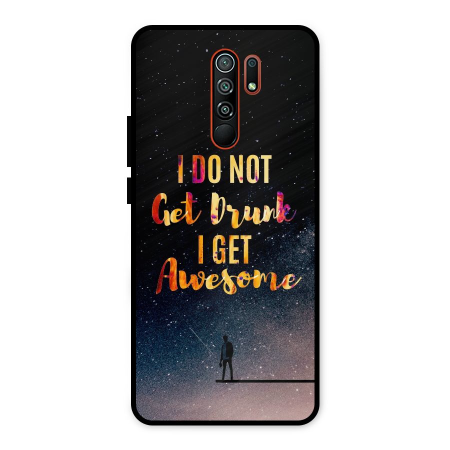 Get Awesome Metal Back Case for Redmi 9 Prime