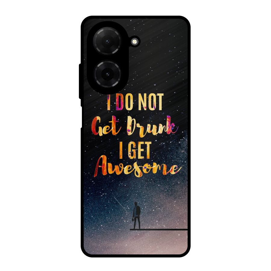 Get Awesome Metal Back Case for Redmi A5 4G