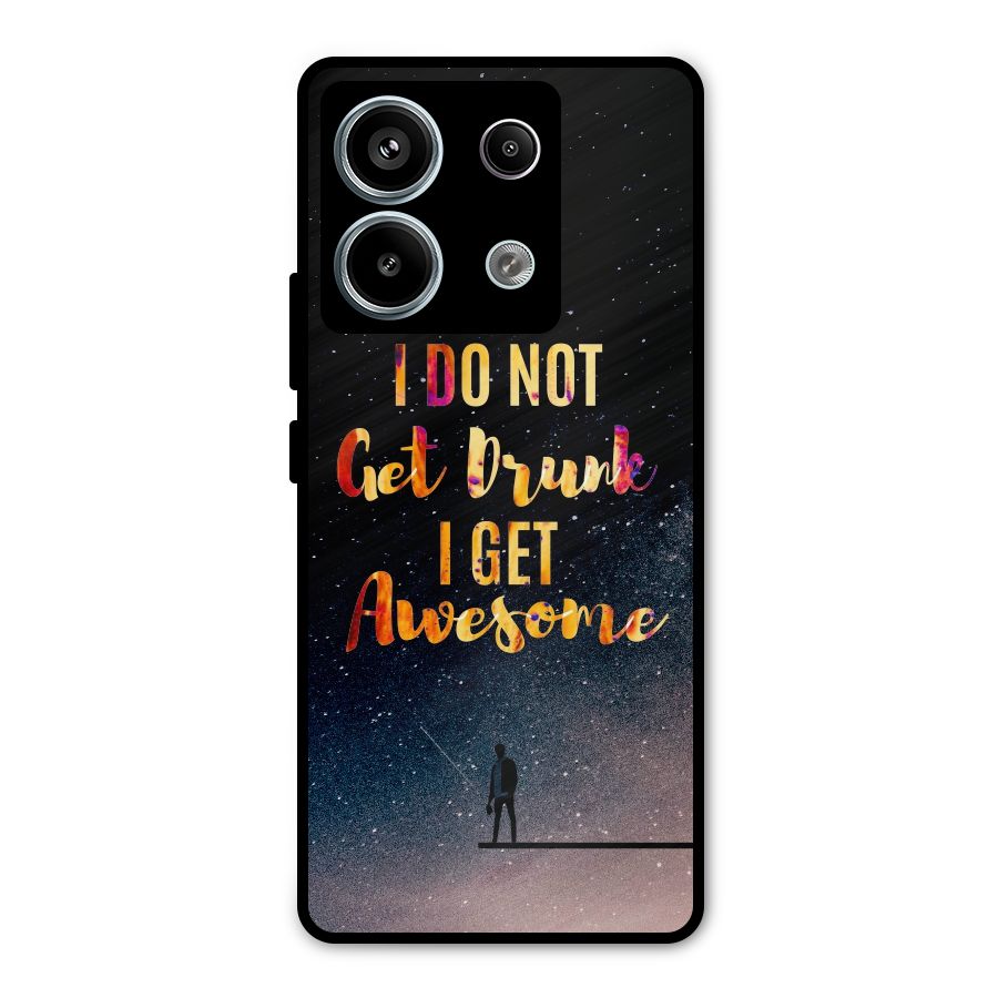 Get Awesome Metal Back Case for Redmi Note 13 Pro 5G