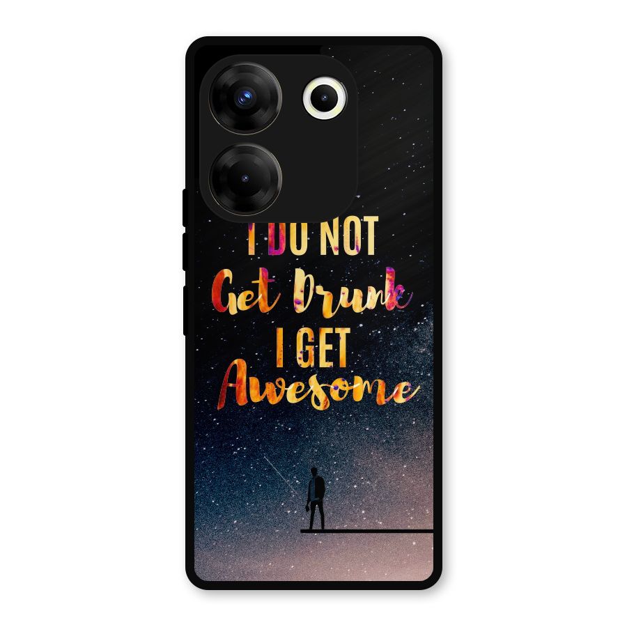 Get Awesome Metal Back Case for Tecno Camon 20 Pro