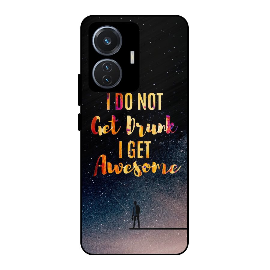 Get Awesome Metal Back Case for Vivo T1 44W