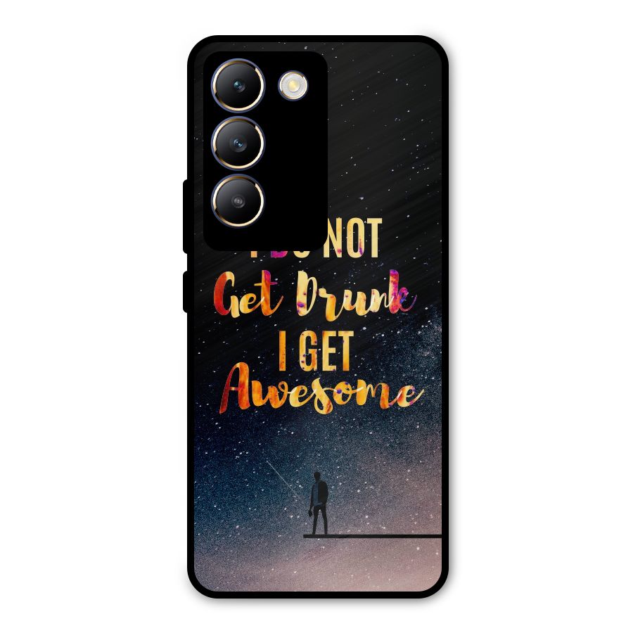 Get Awesome Metal Back Case for Vivo T3 5G