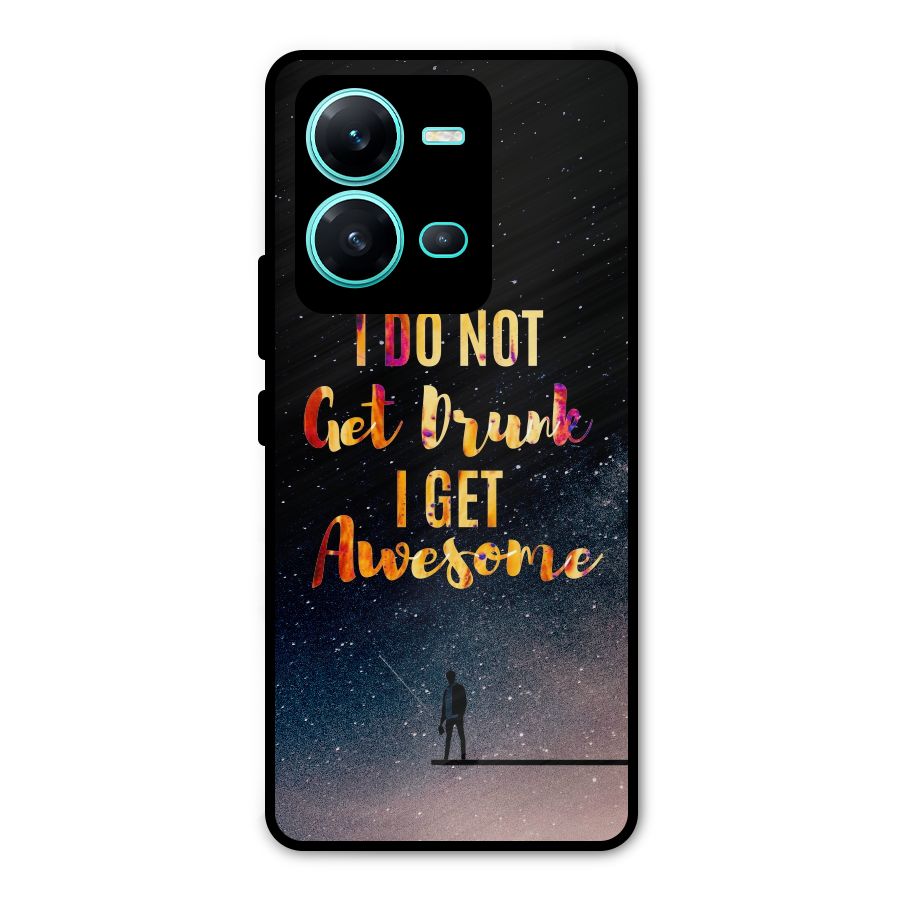 Get Awesome Metal Back Case for Vivo V25