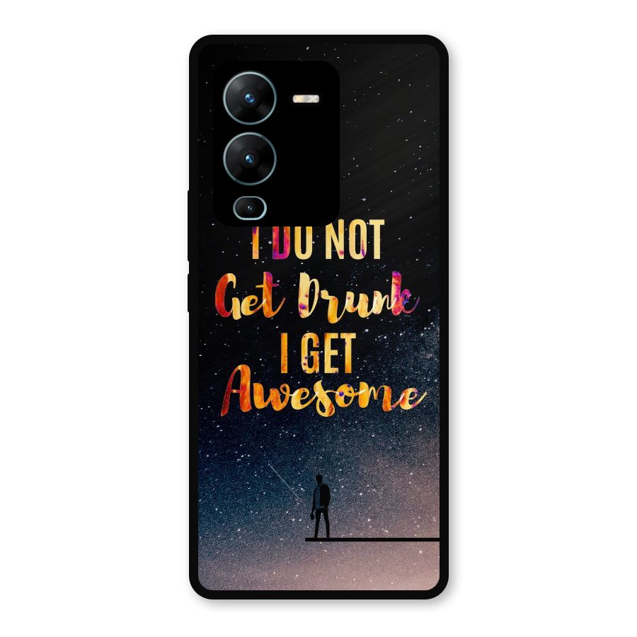 Get Awesome Metal Back Case for Vivo V25 Pro