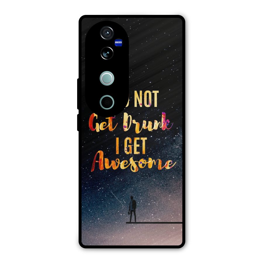 Get Awesome Metal Back Case for Vivo V40
