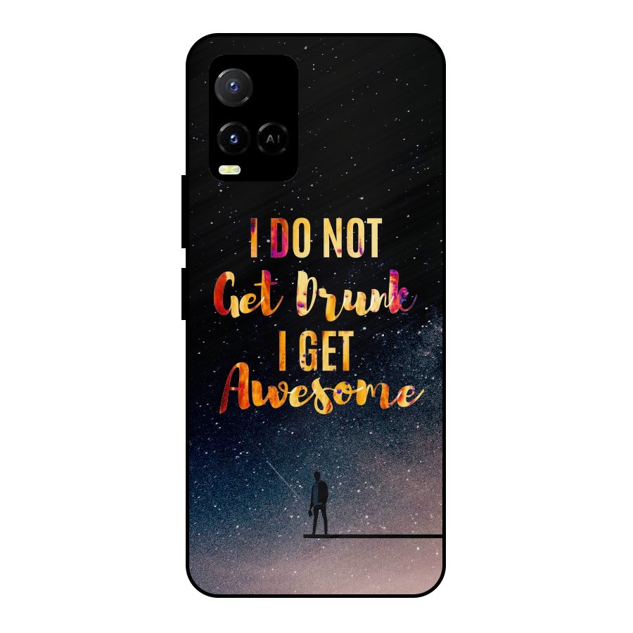 Get Awesome Metal Back Case for Vivo Y21T