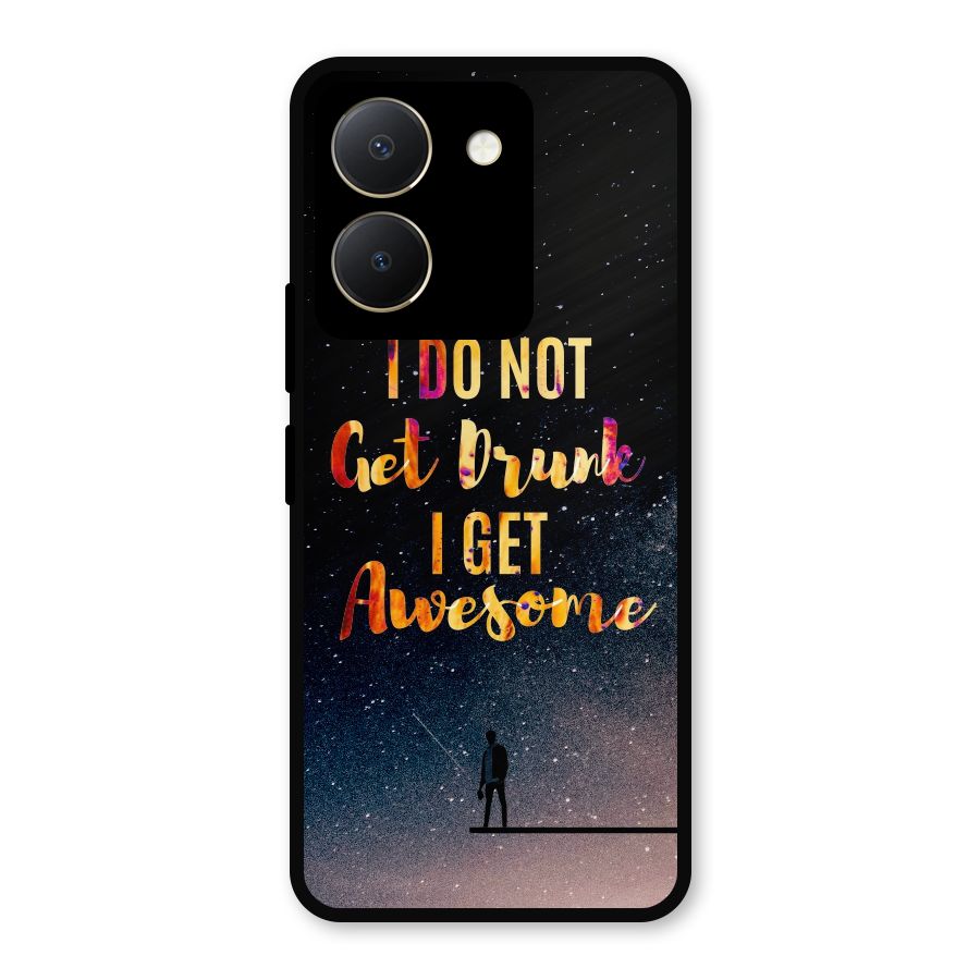 Get Awesome Metal Back Case for Vivo Y36