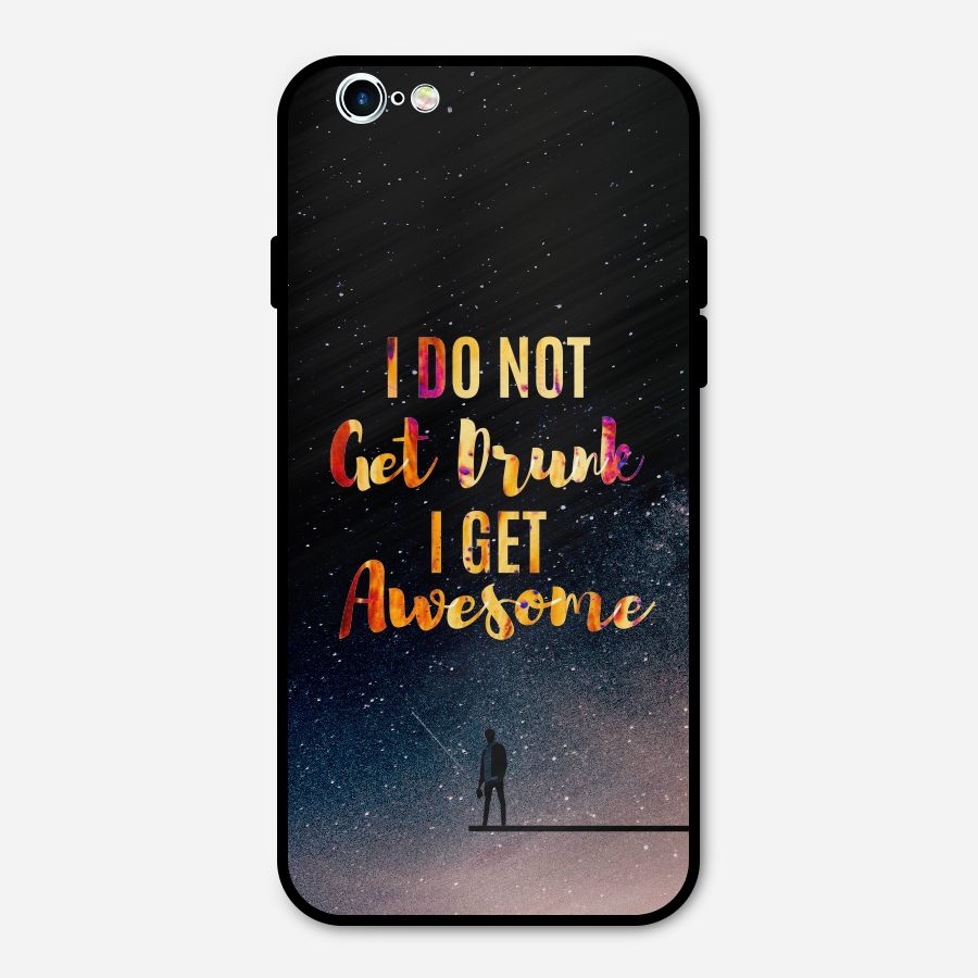 Get Awesome Metal Back Case for iPhone 6 6s