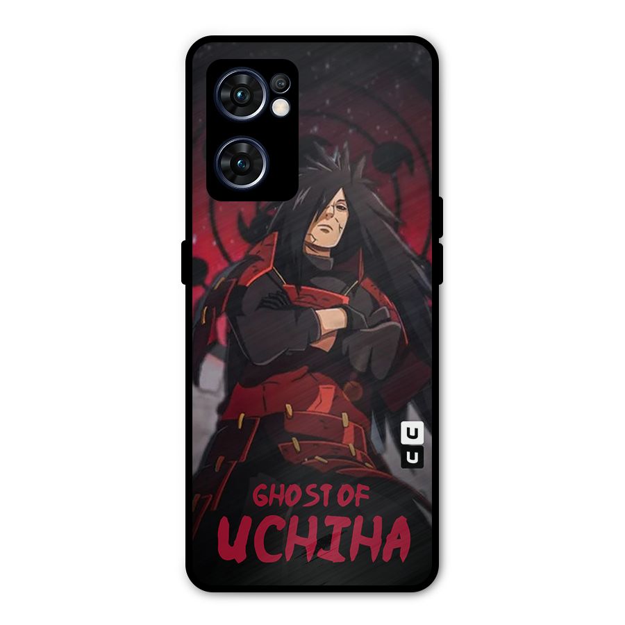 Ghost Of Uchiha Metal Back Case for Oppo Reno7 5G