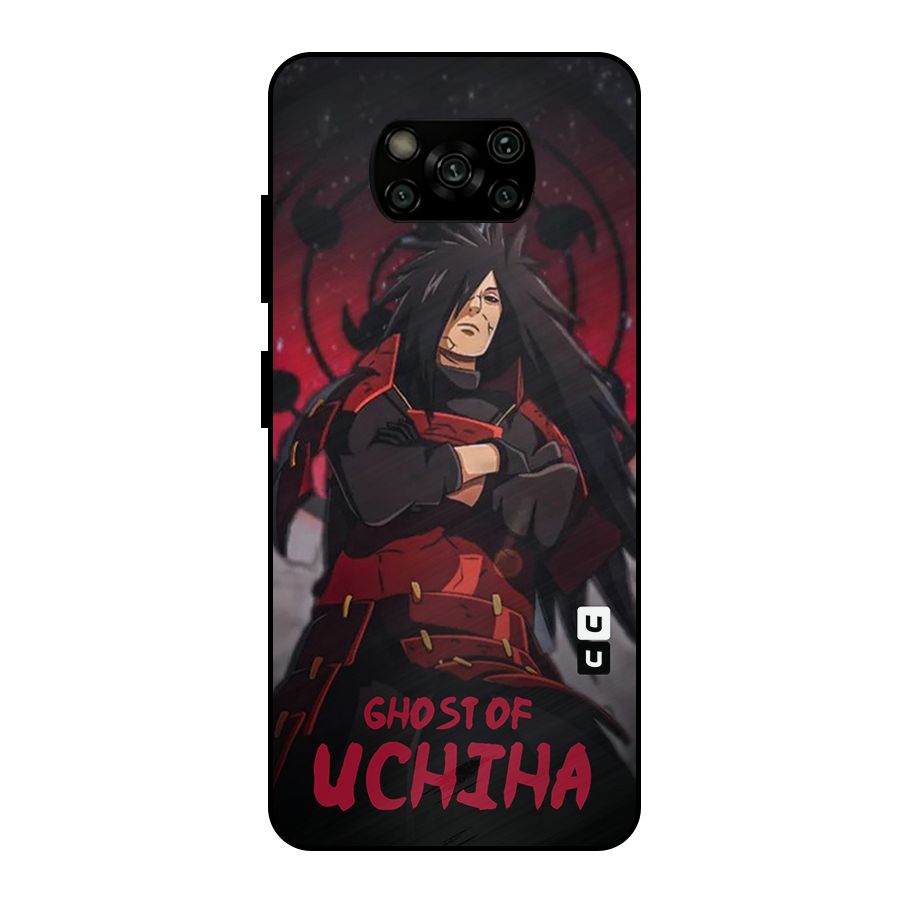 Ghost Of Uchiha Metal Back Case for Poco X3