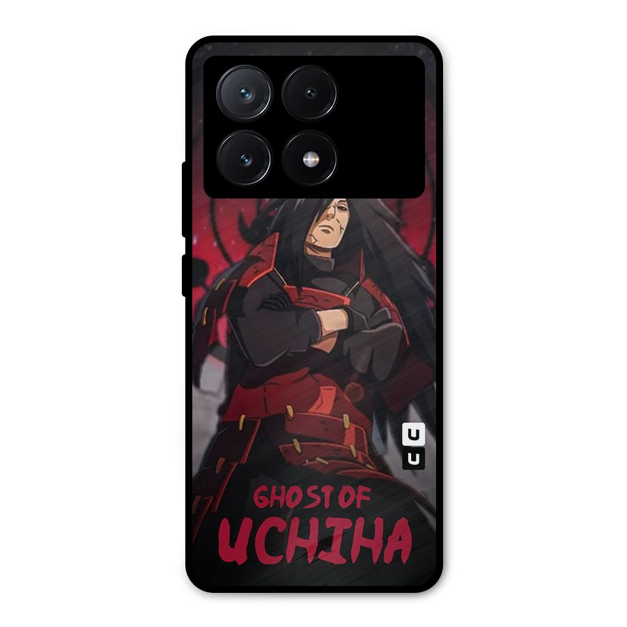 Ghost Of Uchiha Metal Back Case for Poco X6 Pro