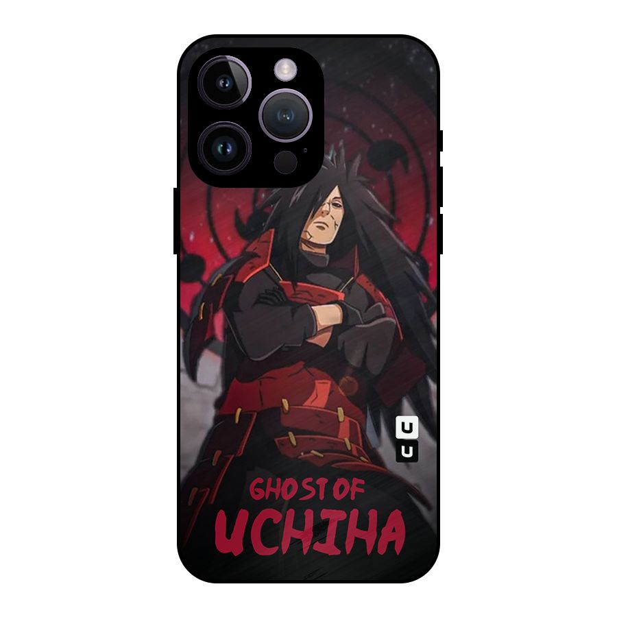 Ghost Of Uchiha Metal Back Case for iPhone 14 Pro Max