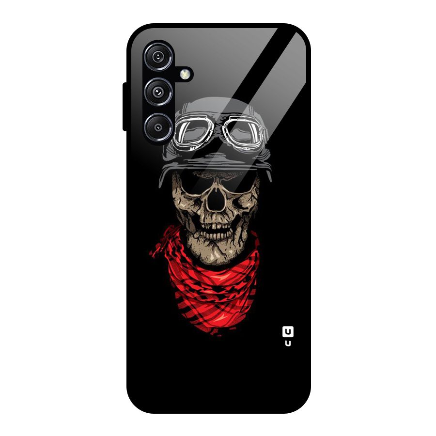 Ghost Swag Glass Back Case for Galaxy M34 5G