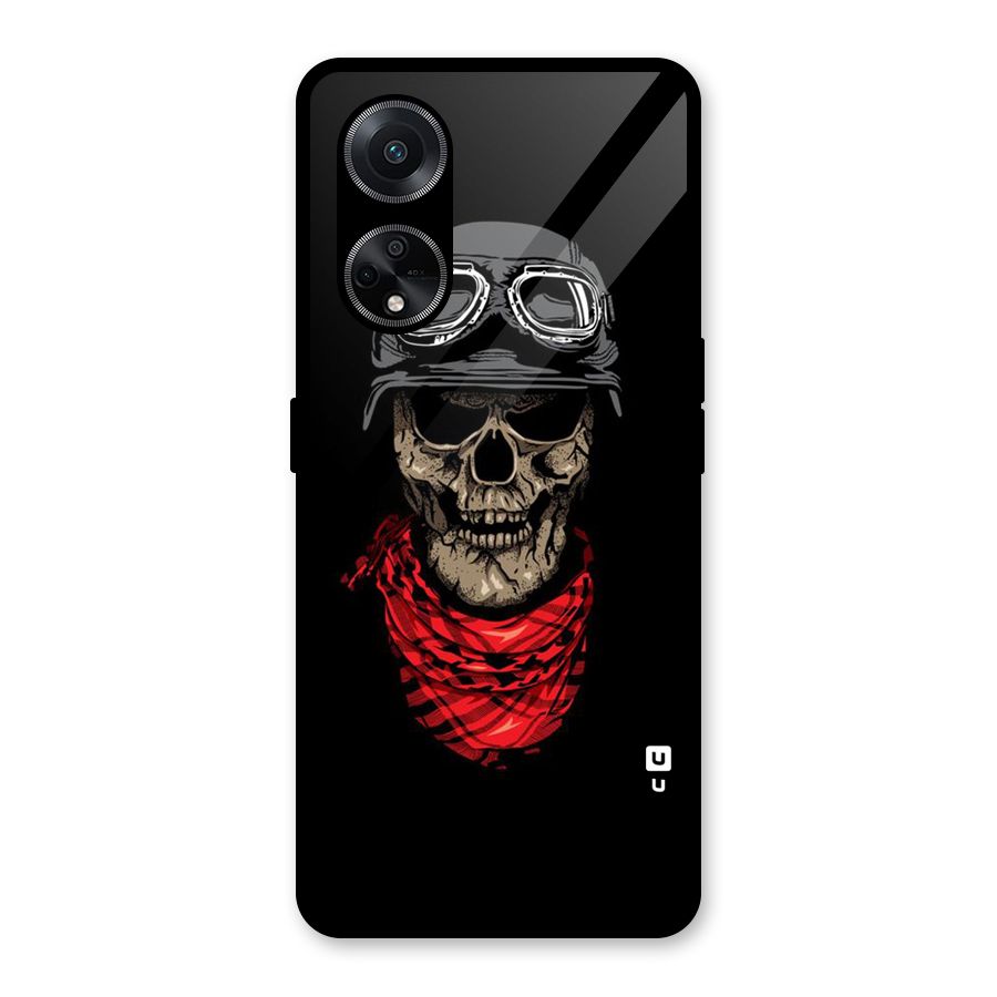 Ghost Swag Glass Back Case for Oppo F23