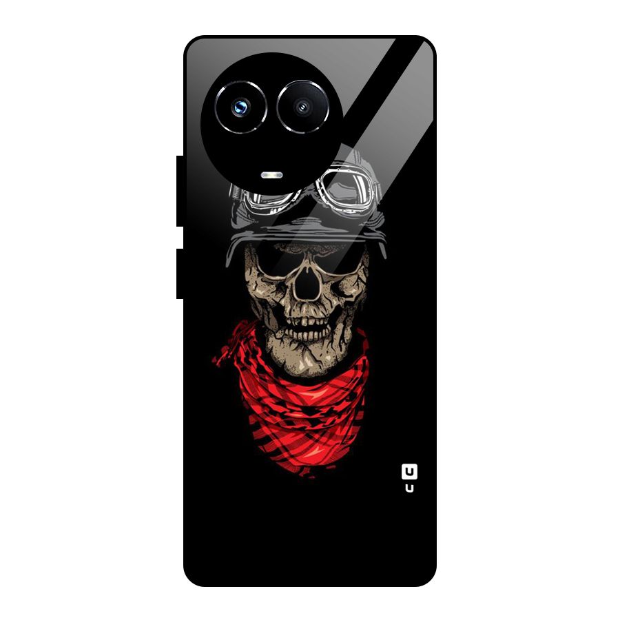 Ghost Swag Glass Back Case for Realme Narzo 60X