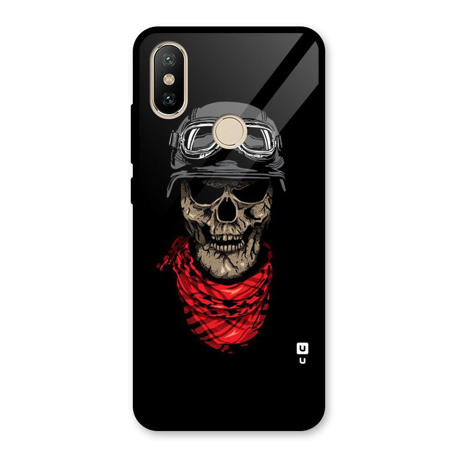 Ghost Swag Glass Back Case for Redmi A2