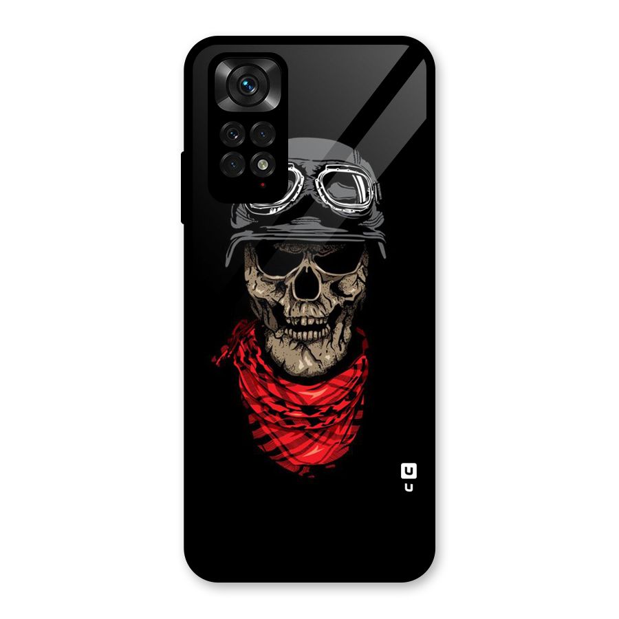 Ghost Swag Glass Back Case for Redmi Note 11S