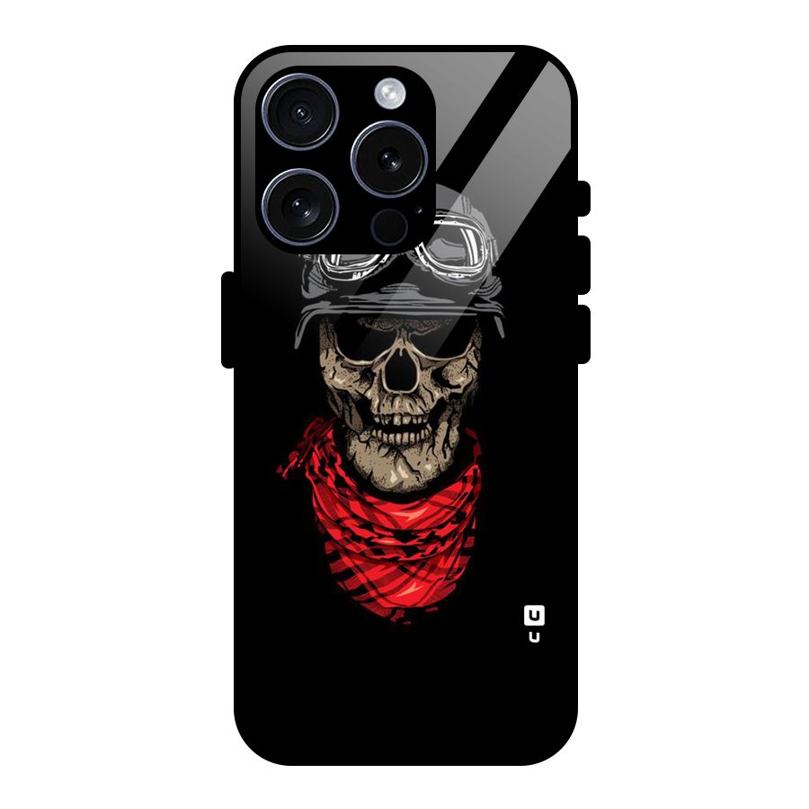 Ghost Swag Glass Back Case for iPhone 15 Pro