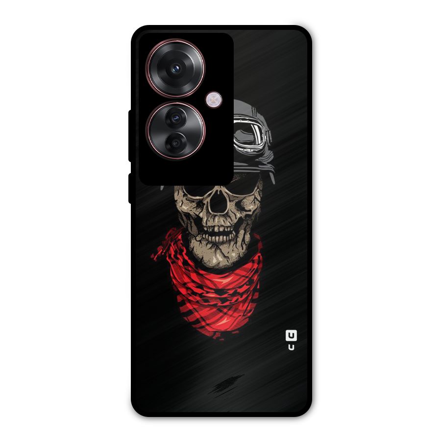 Ghost Swag Metal Back Case for Oppo F25 Pro