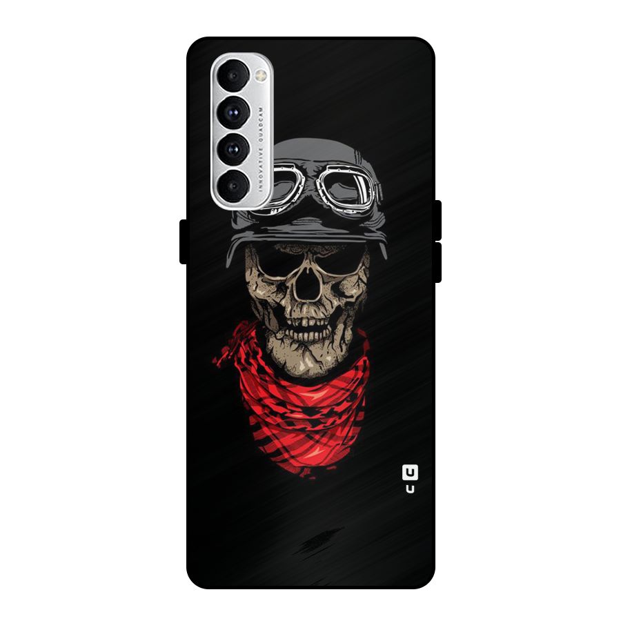 Ghost Swag Metal Back Case for Oppo Reno4 Pro