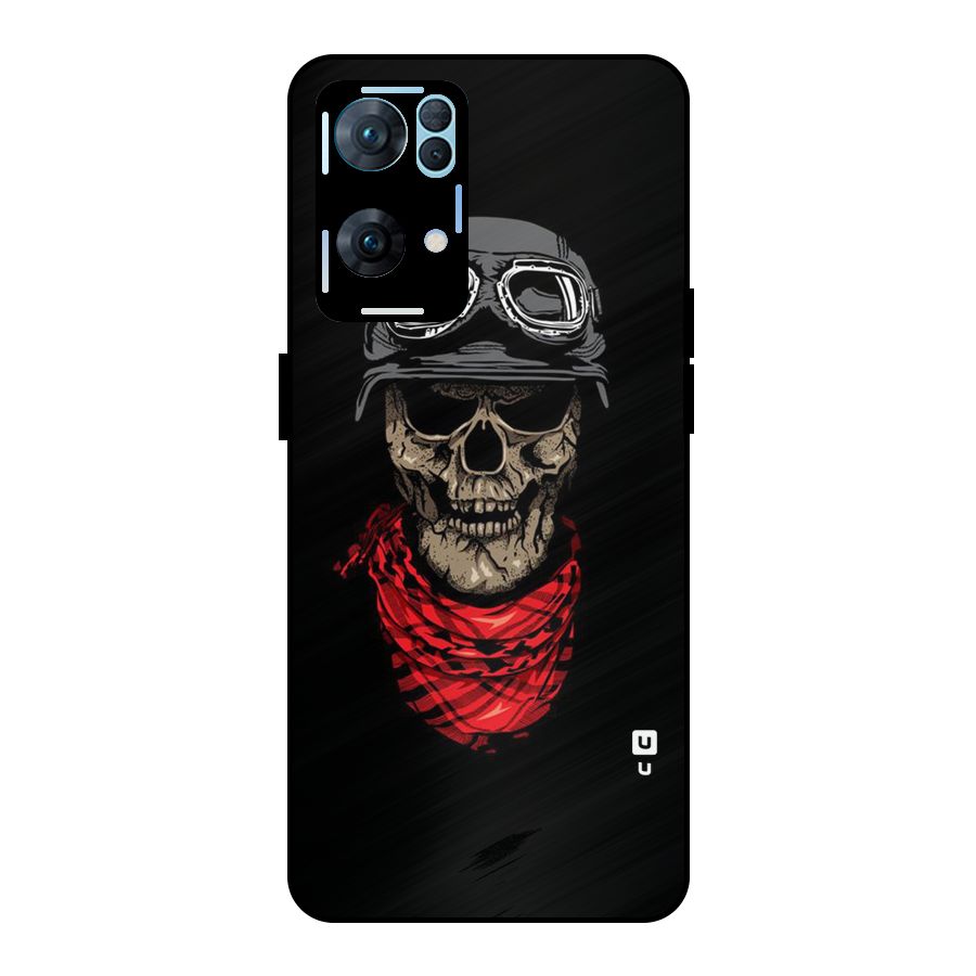 Ghost Swag Metal Back Case for Oppo Reno7 Pro 5G