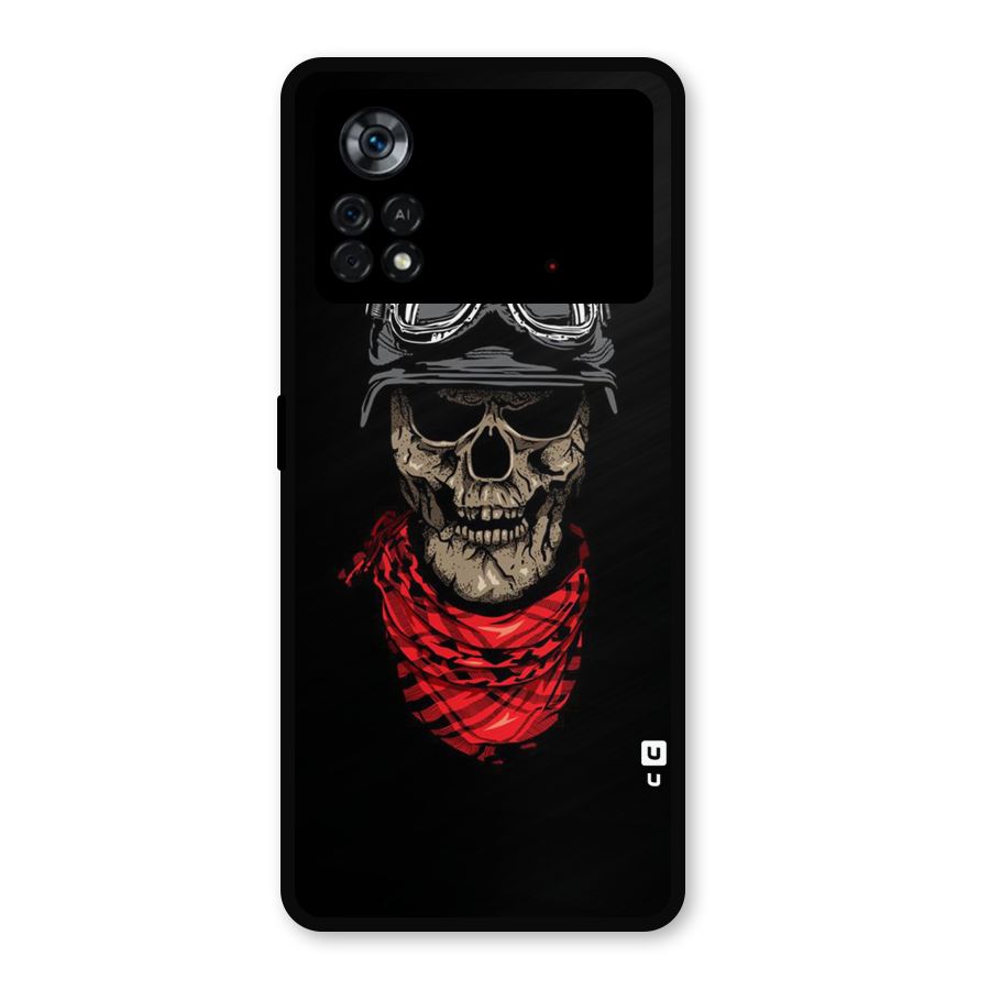 Ghost Swag Metal Back Case for Poco X4 Pro 5G