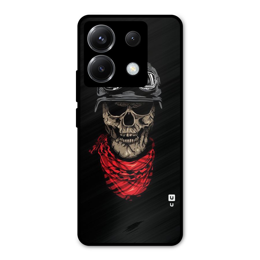 Ghost Swag Metal Back Case for Poco X6
