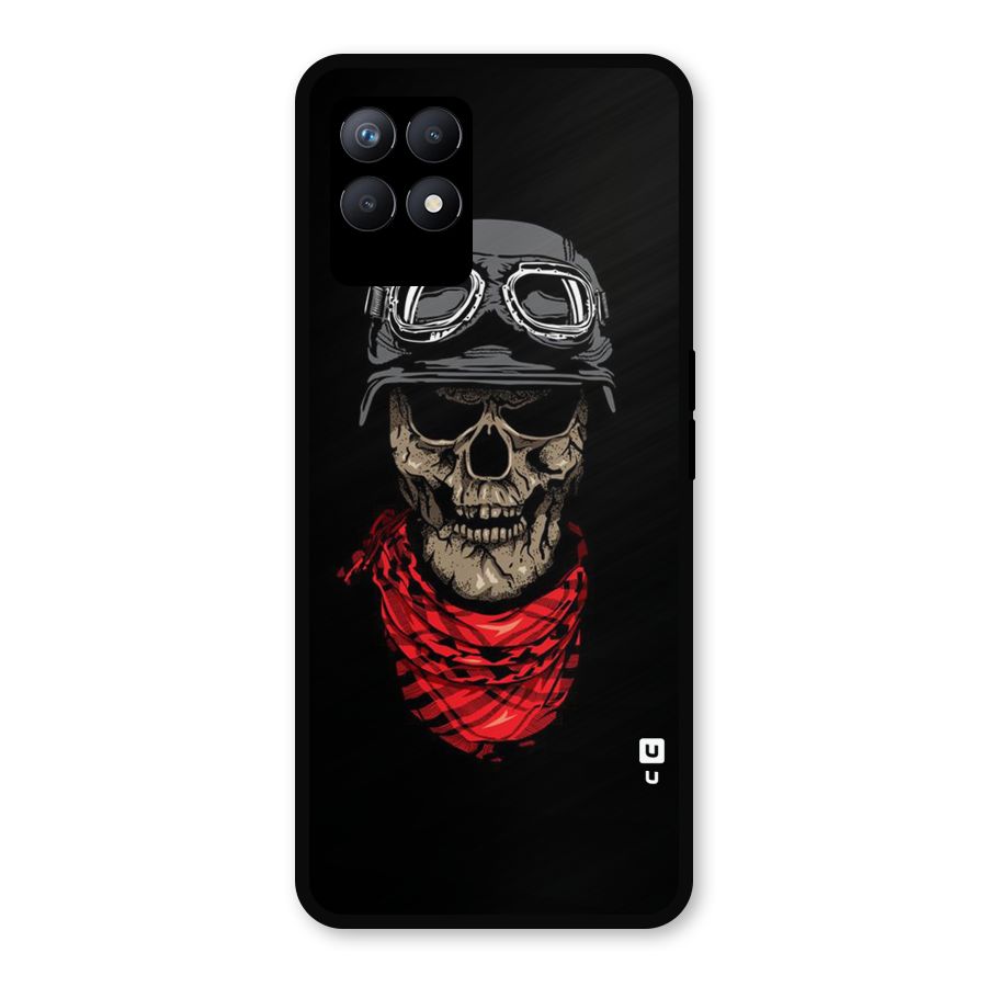 Ghost Swag Metal Back Case for Realme 8i
