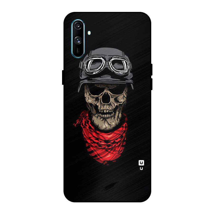 Ghost Swag Metal Back Case for Realme C3