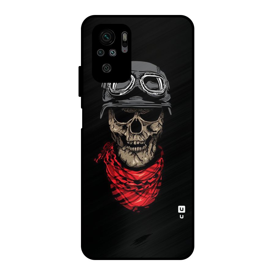 Ghost Swag Metal Back Case for Redmi Note 10S