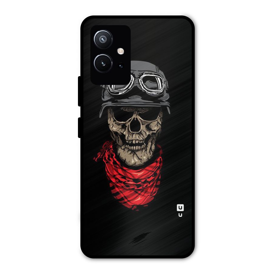 Ghost Swag Metal Back Case for Vivo T1 5G