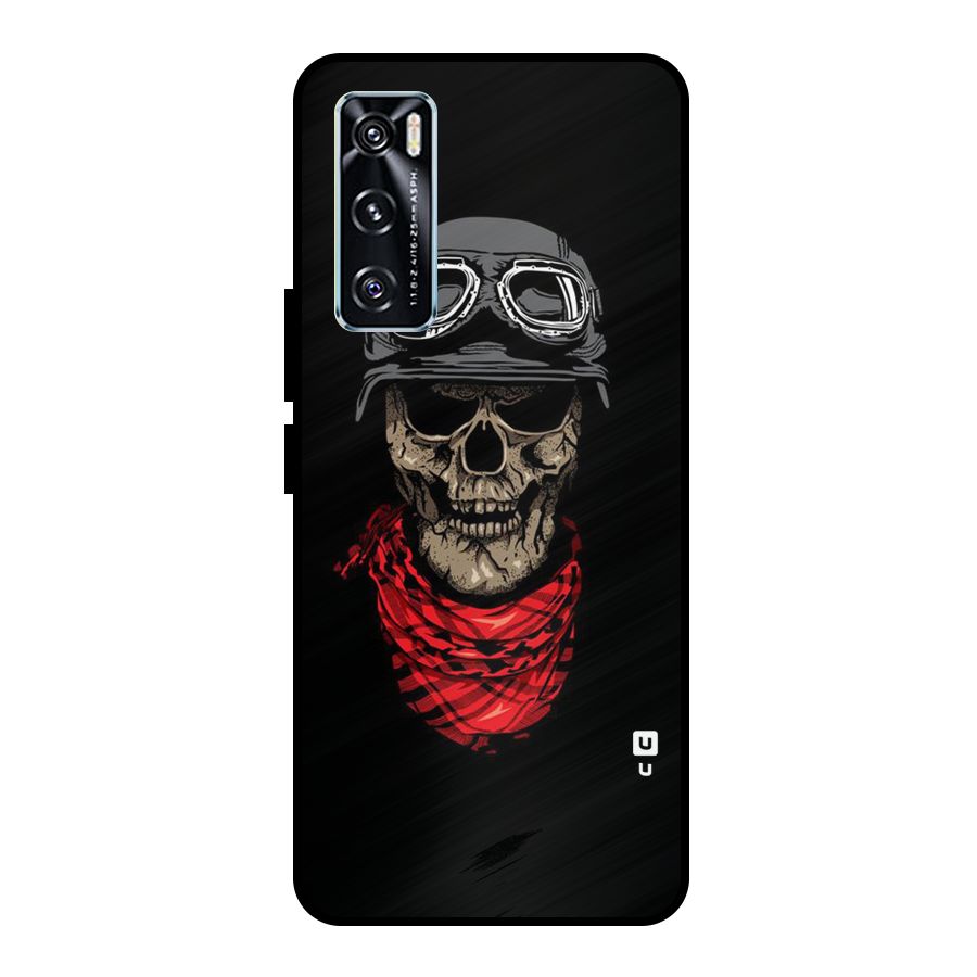 Ghost Swag Metal Back Case for Vivo V20 SE