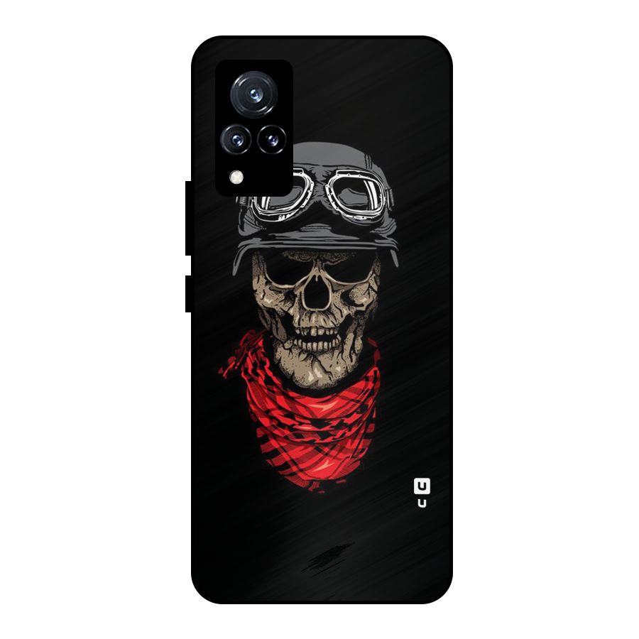 Ghost Swag Metal Back Case for Vivo V21 5G