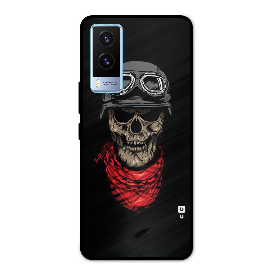 Ghost Swag Metal Back Case for Vivo V21e 5G