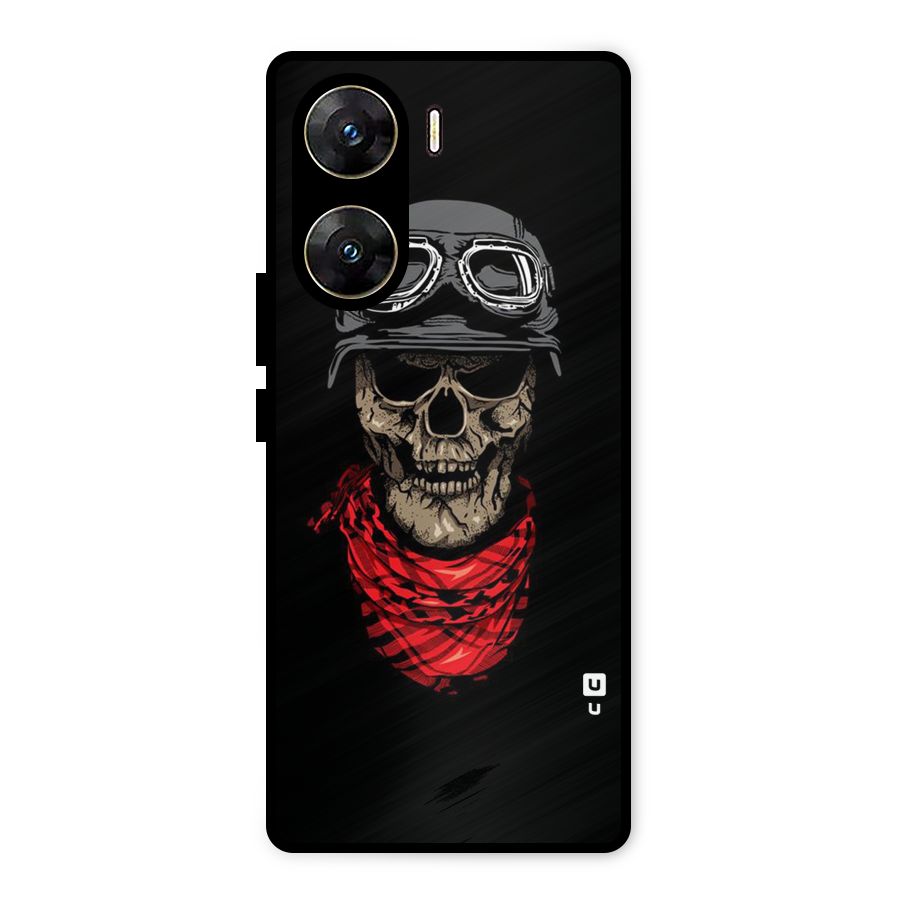 Ghost Swag Metal Back Case for Vivo V29e