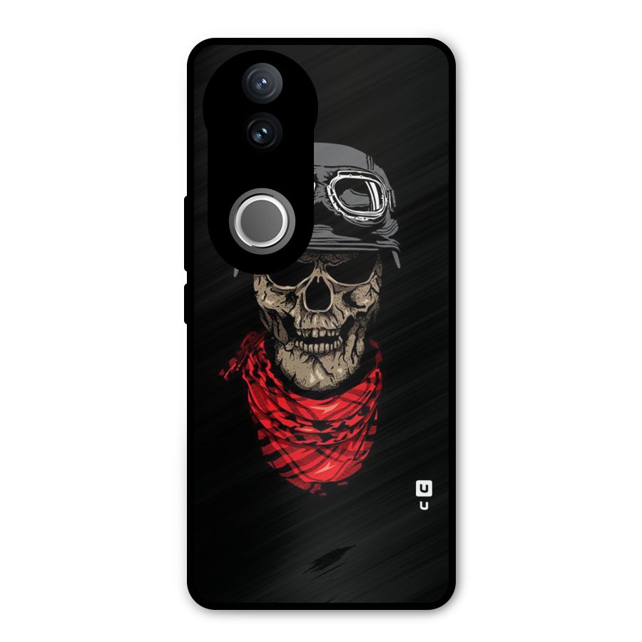 Ghost Swag Metal Back Case for Vivo V50e