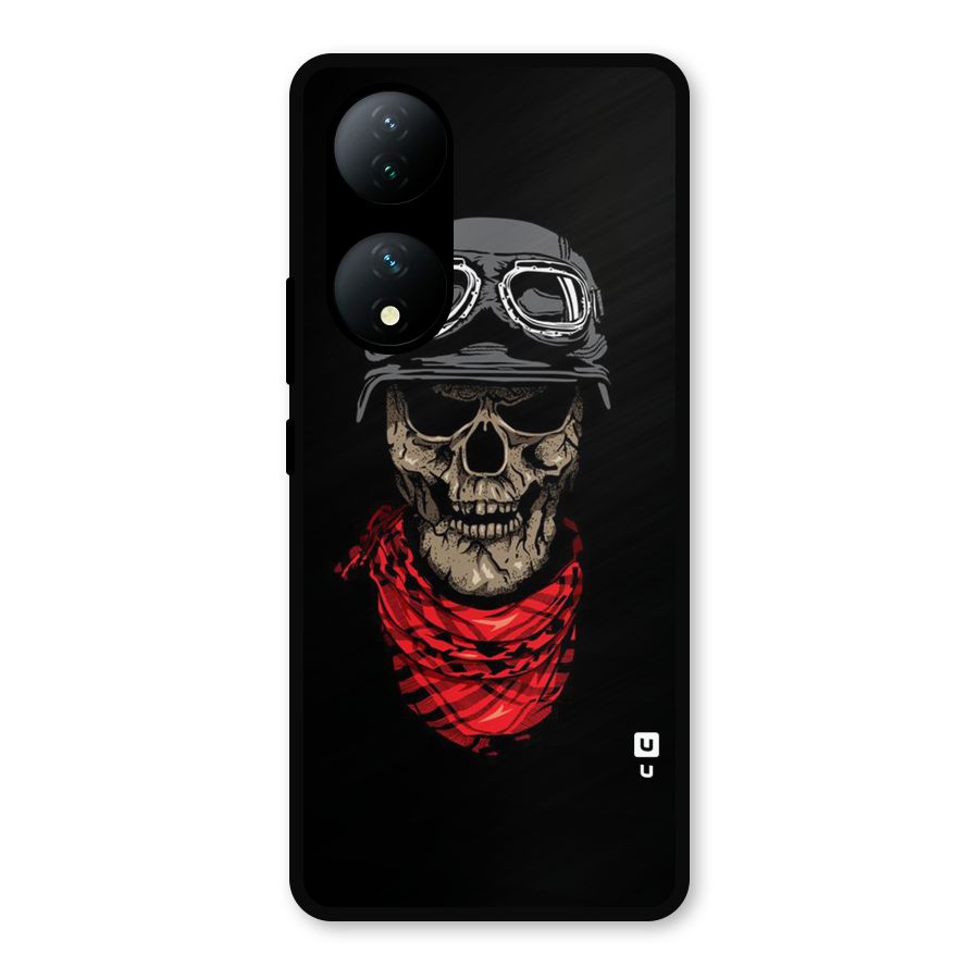 Ghost Swag Metal Back Case for Vivo Y100