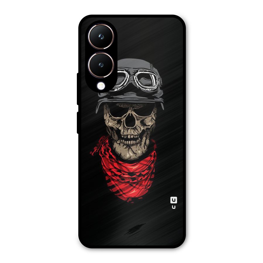 Ghost Swag Metal Back Case for Vivo Y28