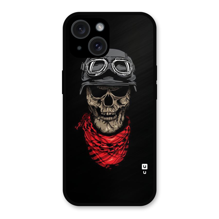 Ghost Swag Metal Back Case for iPhone 15