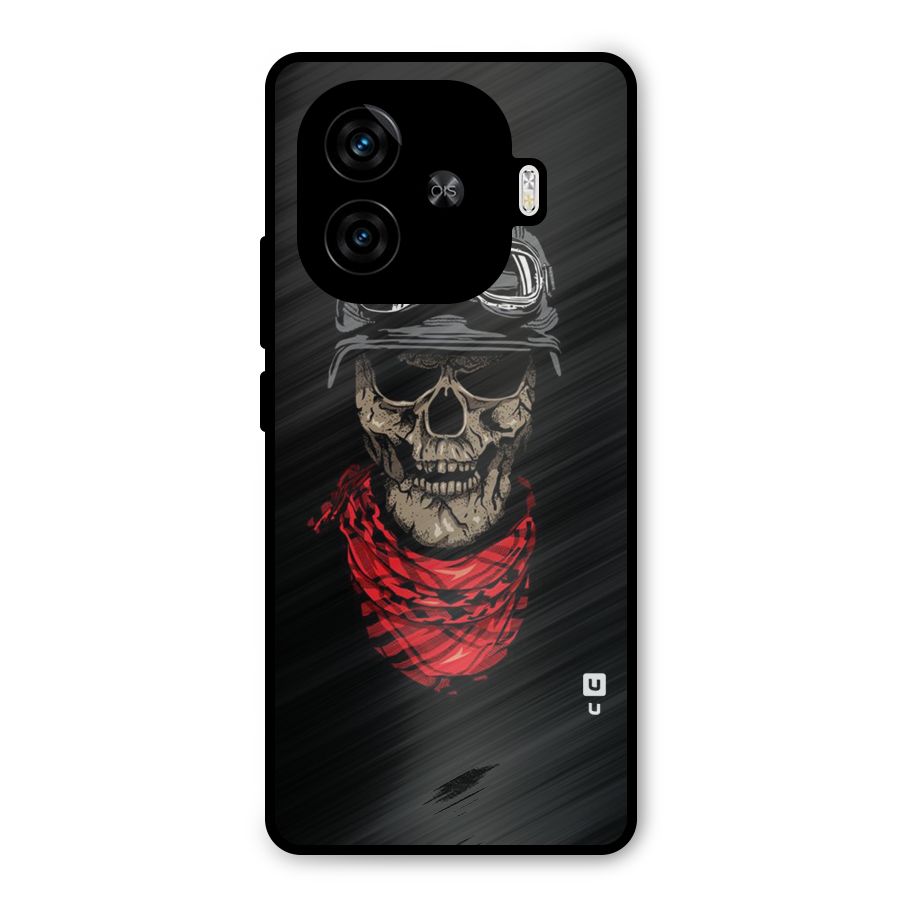Ghost Swag Metal Back Case for iQOO Z9 Turbo
