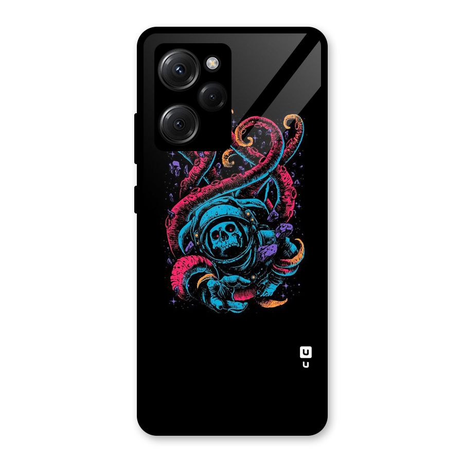 Ghost Tails Glass Back Case for Poco X5 Pro