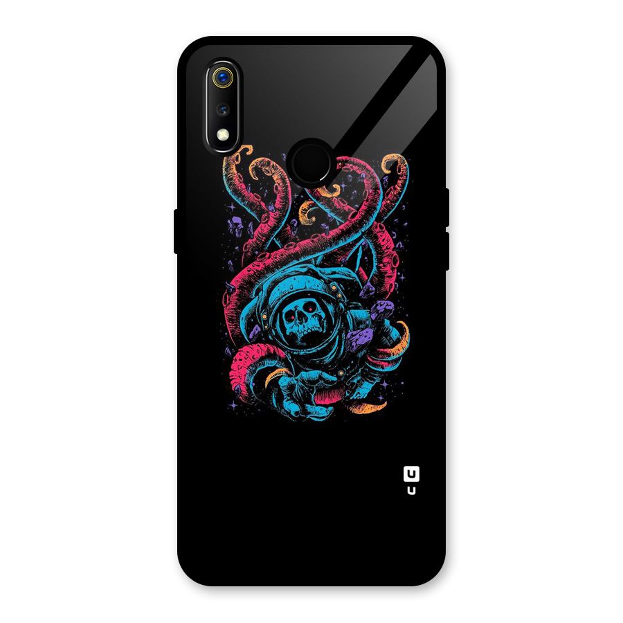 Ghost Tails Glass Back Case for Realme 3