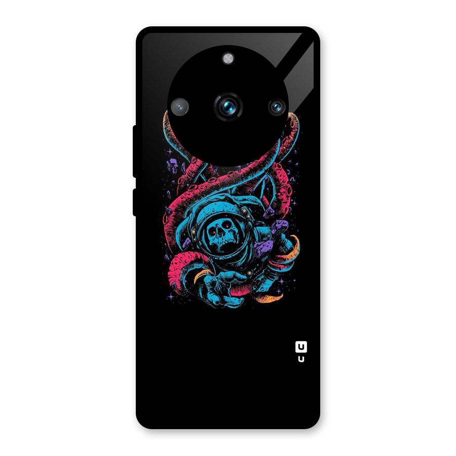 Ghost Tails Glass Back Case for Realme Narzo 60 Pro