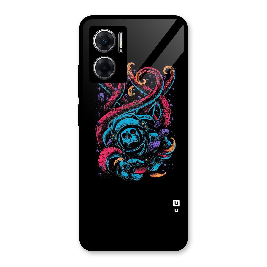 Ghost Tails Glass Back Case for Redmi 11 Prime 5G