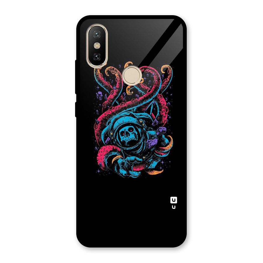 Ghost Tails Glass Back Case for Redmi A2
