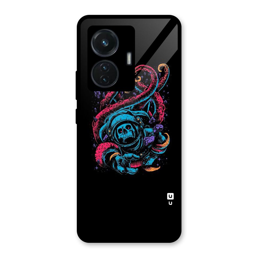 Ghost Tails Glass Back Case for Vivo T1 44W