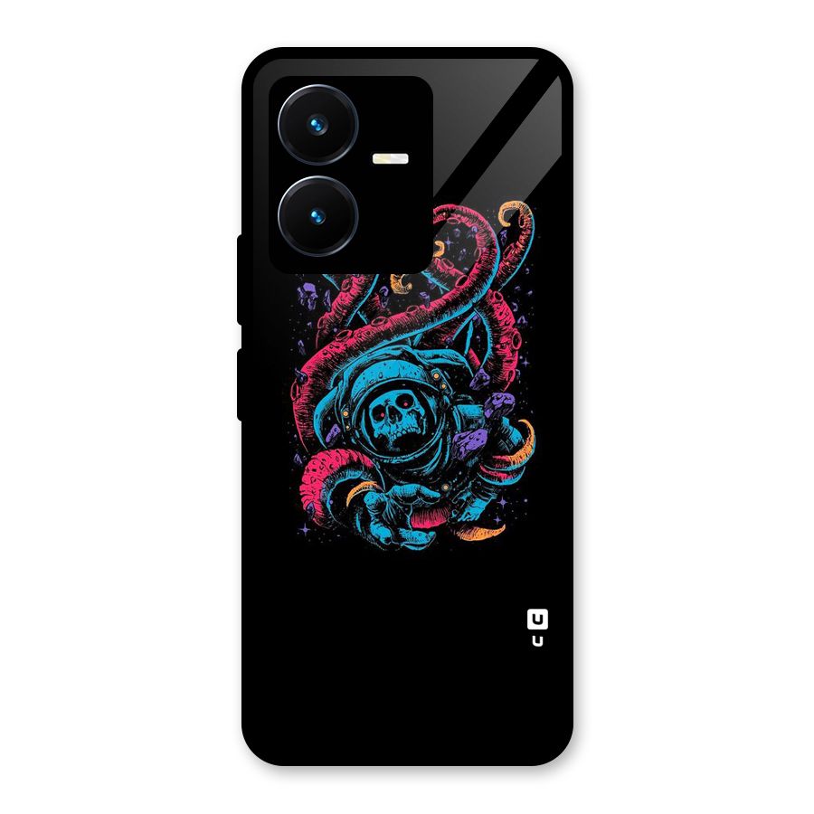 Ghost Tails Glass Back Case for Vivo Y22s
