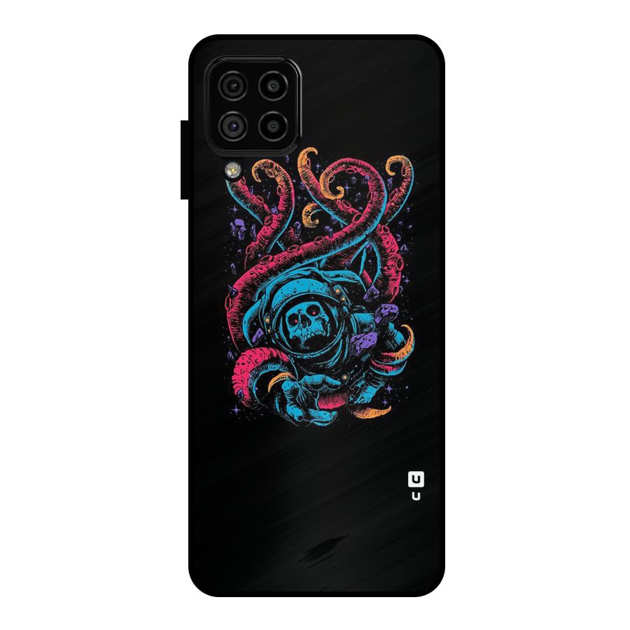 Ghost Tails Metal Back Case for Galaxy A22 4G