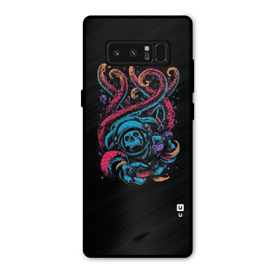Ghost Tails Metal Back Case for Galaxy Note 8